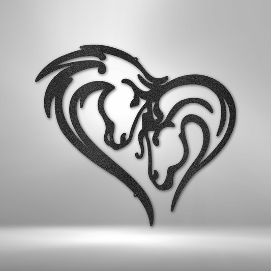 Horse Love - Steel Sign - Kim’s Signature Beauty & Accessories    