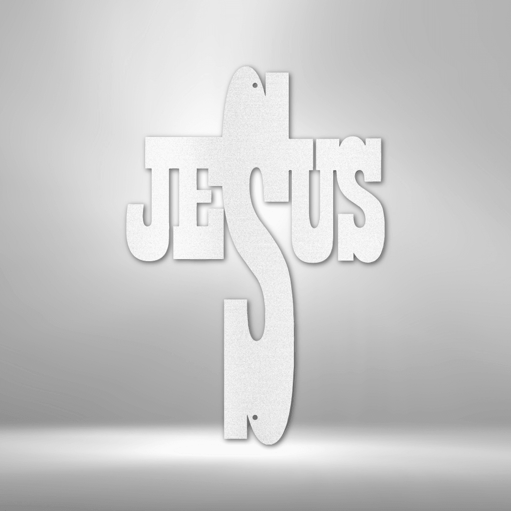 Inspirational Word Cross – Metal Home Accent - Kim’s Signature Beauty & Accessories    