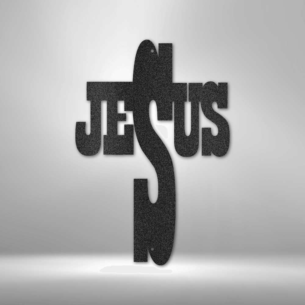 Inspirational Word Cross – Metal Home Accent - Kim’s Signature Beauty & Accessories    