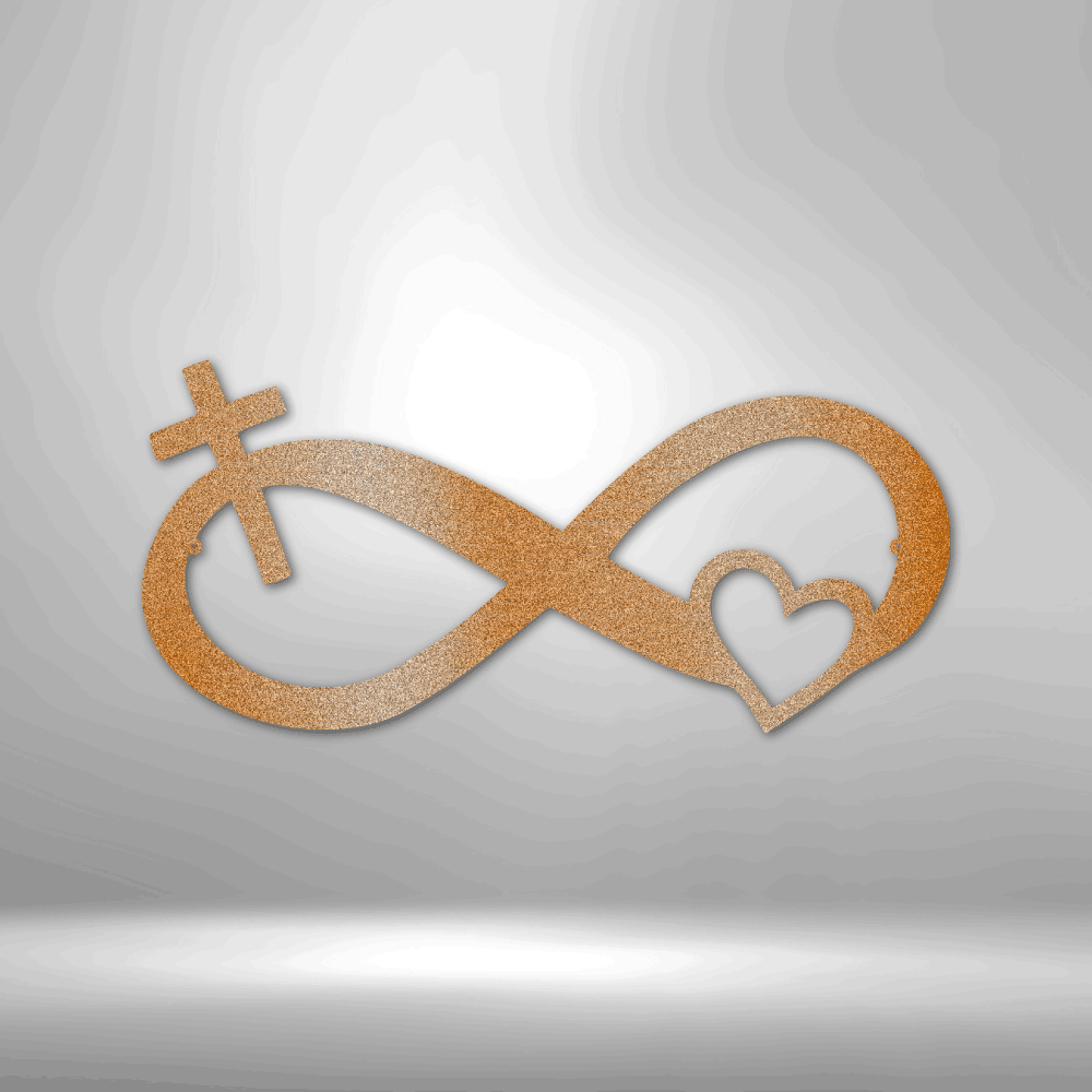 Lords Infinite Love - Steel Sign - Kim’s Signature Beauty & Accessories    