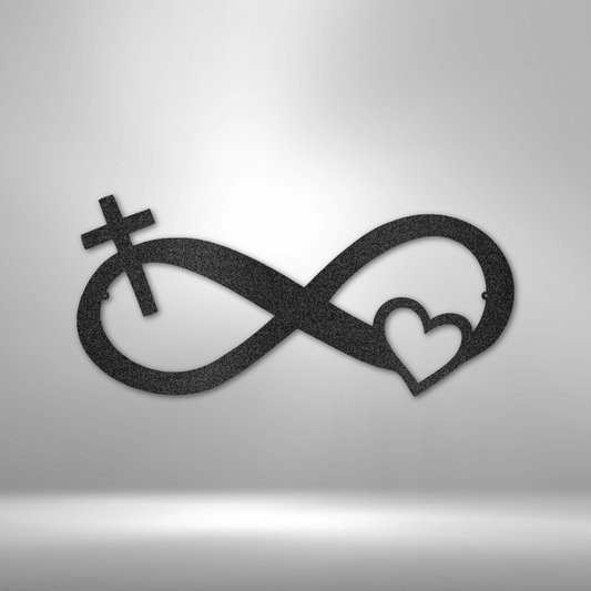 Lords Infinite Love - Steel Sign - Kim’s Signature Beauty & Accessories    