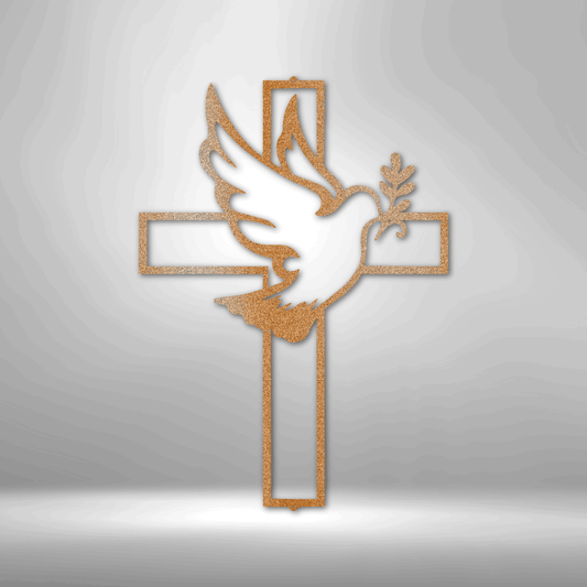 Peaceful Dove - Steel Sign - Kim’s Signature Beauty & Accessories    
