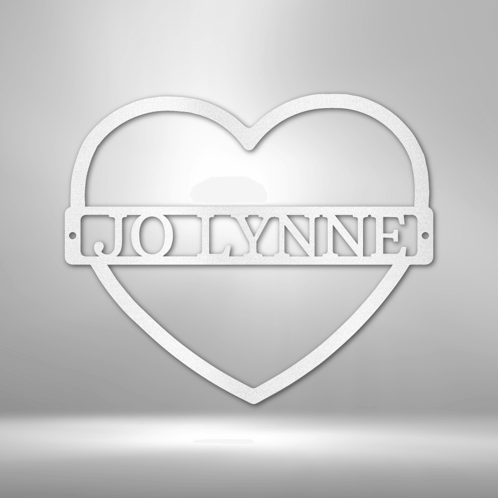 Mother's Love Monogram - Steel Sign - Kim’s Signature Beauty & Accessories    (Store description)