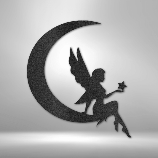 Fairy Moon - Steel Sign - Kim’s Signature Beauty & Accessories    