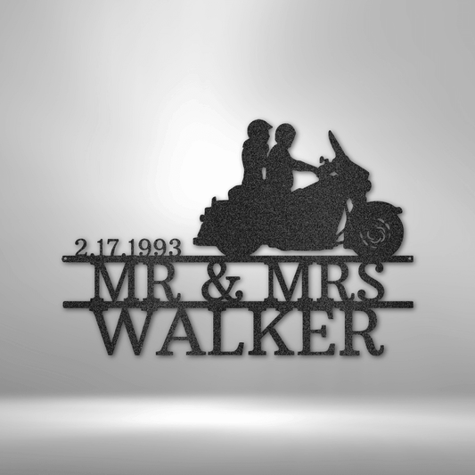 Motorcycle Metal Wall Art | Personalize - Kim’s Signature Beauty & Accessories    
