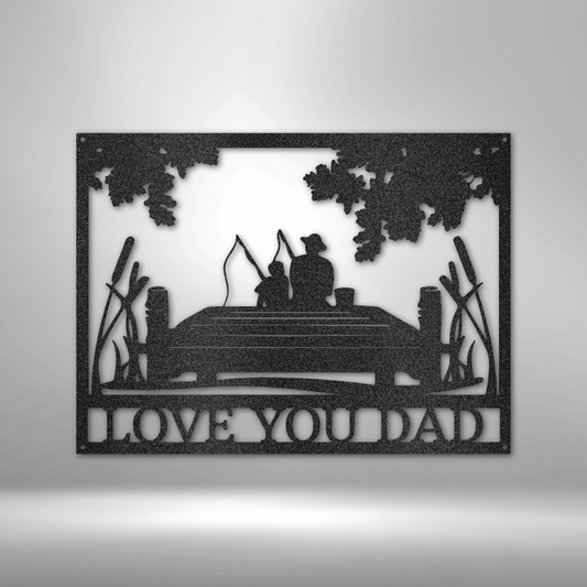 Fishing Buddies Steel Sign - Kim’s Signature Beauty & Accessories    
