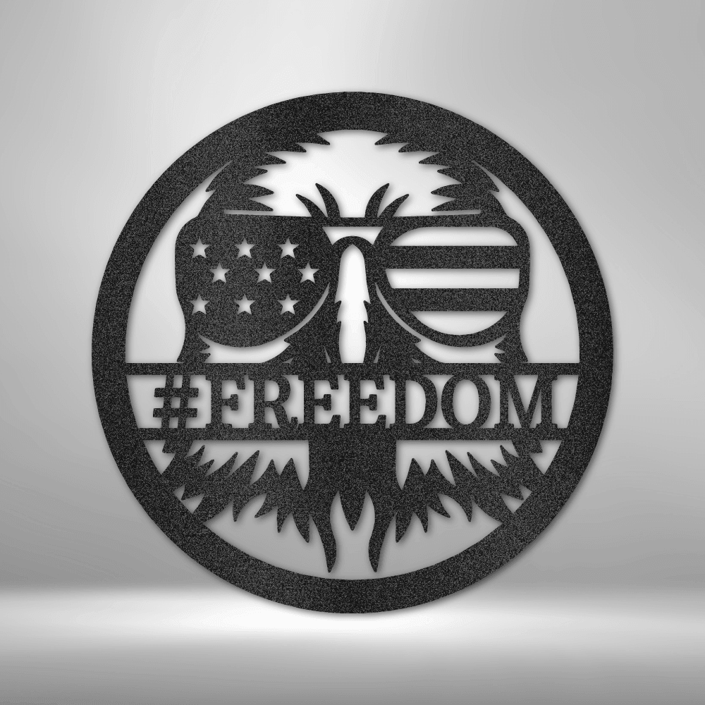 American Eagle Monogram - Steel Sign - Kim’s Signature Beauty & Accessories    (Store description)