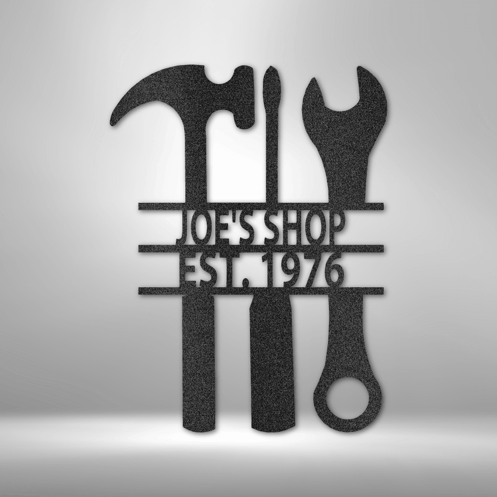 The Garage - Steel Sign - Kim’s Signature Beauty & Accessories    (Store description)