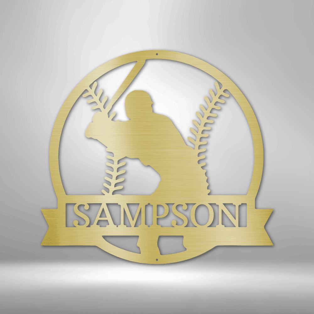 On Deck Monogram - Metal Sign - Kim’s Signature Beauty & Accessories    