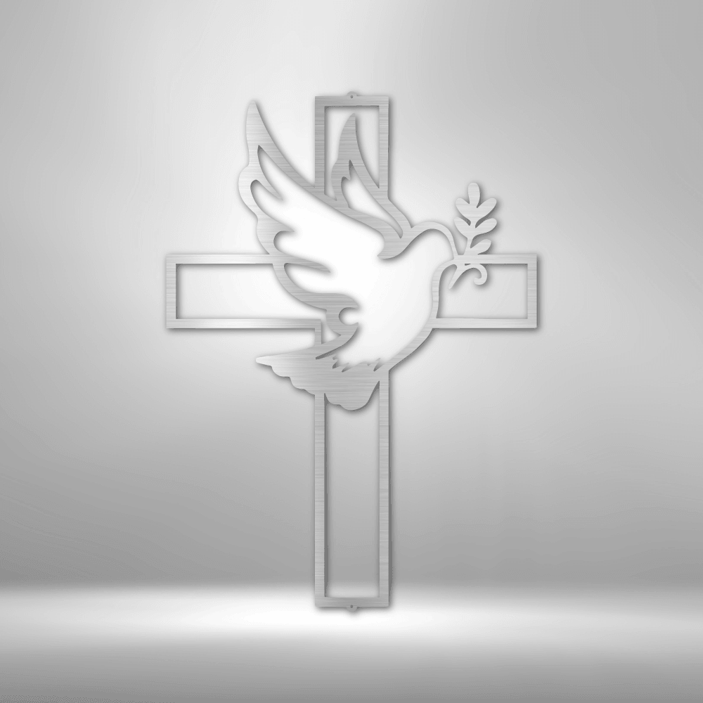Peaceful Dove - Steel Sign - Kim’s Signature Beauty & Accessories    