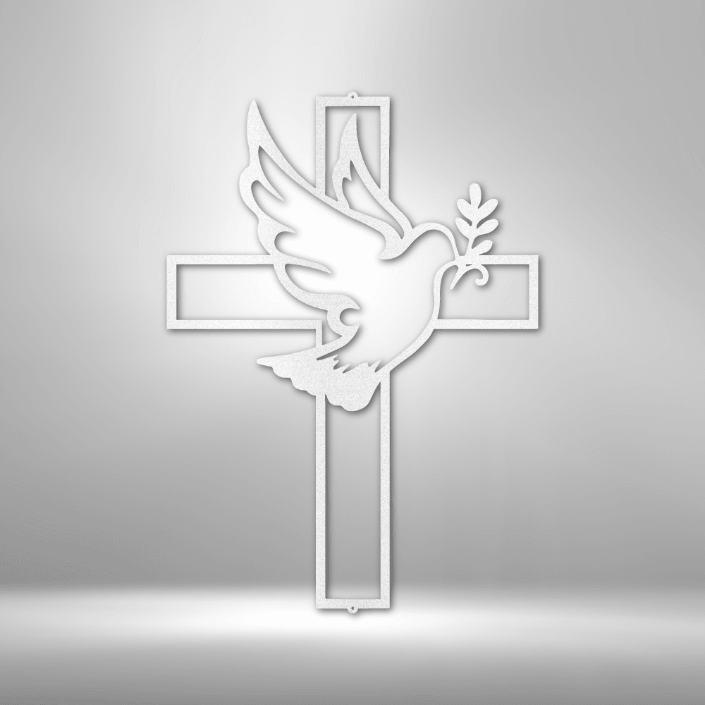 Peaceful Dove - Steel Sign - Kim’s Signature Beauty & Accessories    