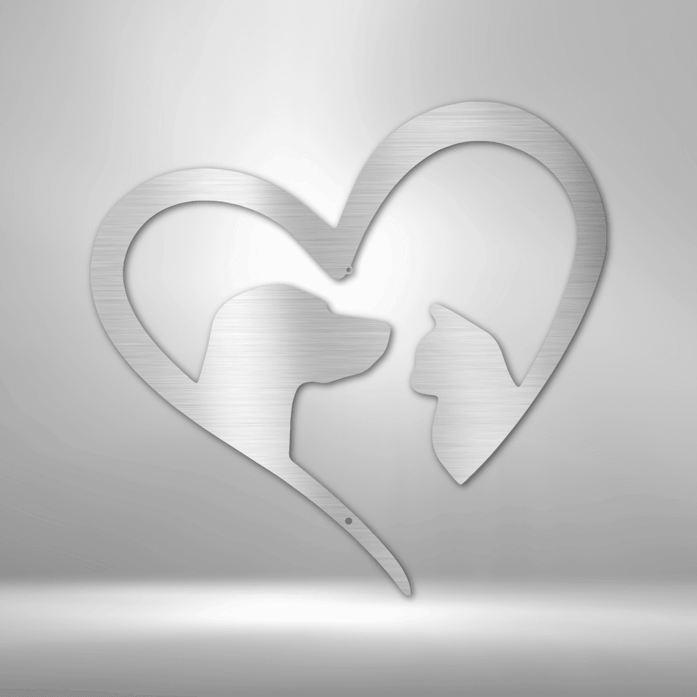 Pet Love - Steel sign - Kim’s Signature Beauty & Accessories    