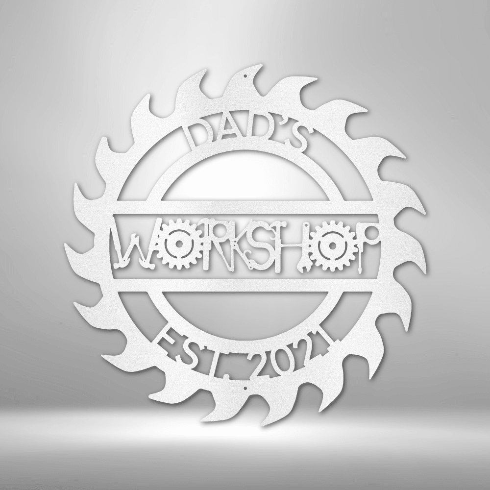 Unique Workshop Monogram - Steel Sign - Kim’s Signature Beauty & Accessories    